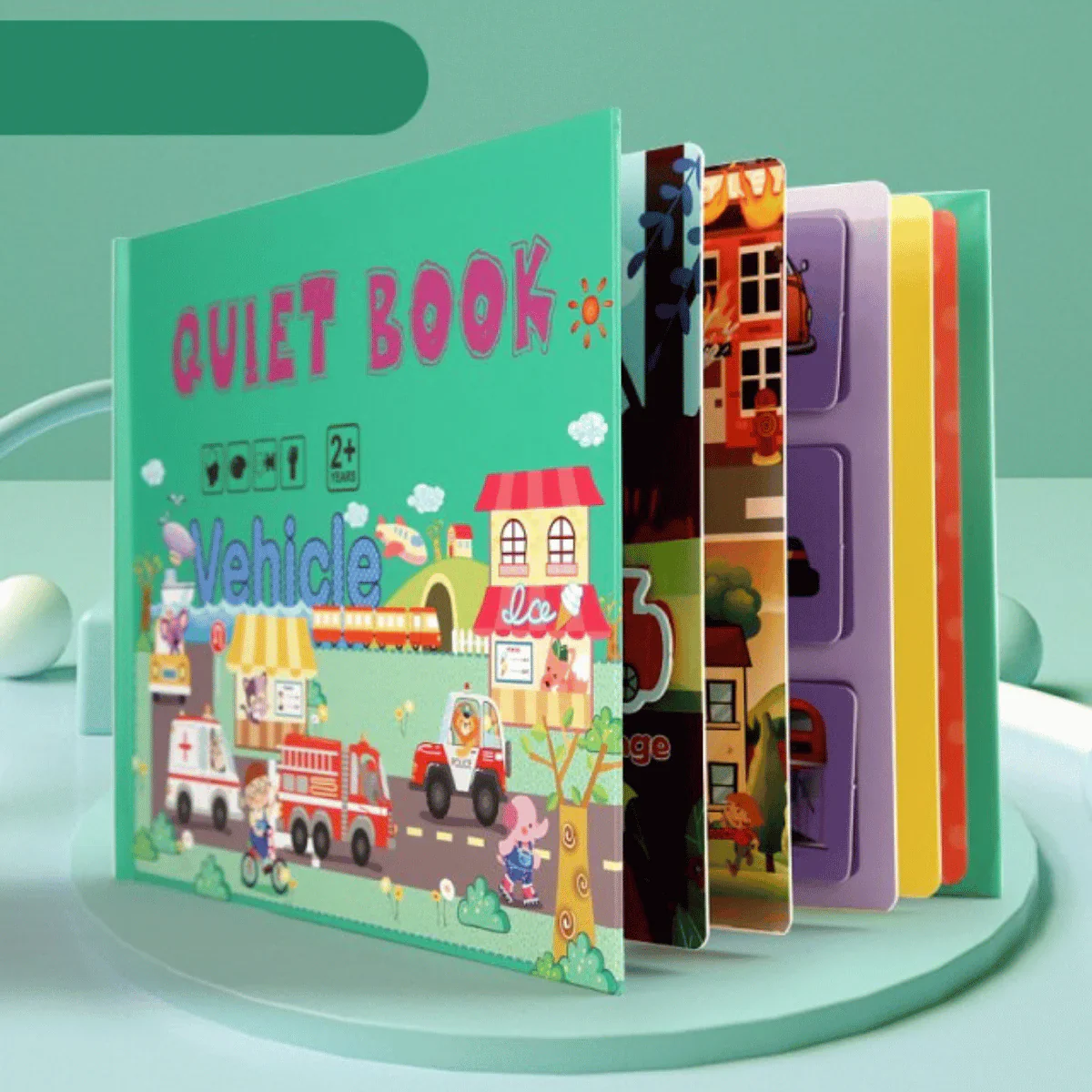 Interactive Learning Cloth Book - Image 10